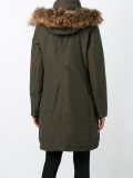 hooded parka coat