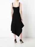 asymmetric pointy dress