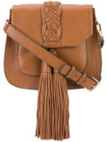 tassel detail cross body bag