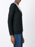 superfine v-neck cardigan