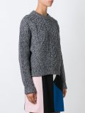 cable knit cropped jumper