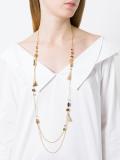 'Platine' long necklace 