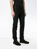 distressed jeans