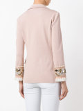 embellished cuff blazer