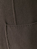 patch pockets knitted blazer