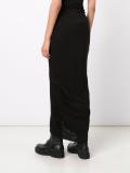 gathered ruffled skirt