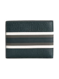 striped wallet