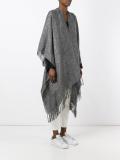 fringed poncho 