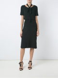 neck tie blouse