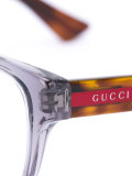 rectangular tortoiseshell arm glasses