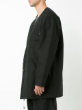 Open Armpit Ethnic Button Jacket
