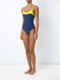 bi-colour bodysuit