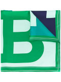 B print scarf