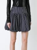 striped skirt
