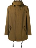 technical hooded parka