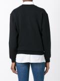 logo patch sweatshirt