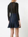 long sleeve crochet dress
