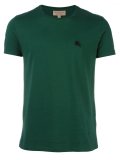 logo embroidered T-shirt