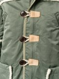 sheepskin duffle coat