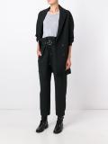 paper bag waist trousers