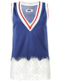 lace detail tank