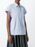 striped shortsleeved shirt