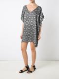 printed beach dress