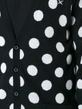 polka dot cardigan