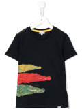 crocodile print T-shirt 