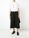 neck strap shortsleeved shirt