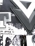 'Newspaper print' backpack
