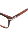 embossed titanium square glasses