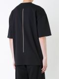 striped bone print T-shirt