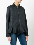 peplum hem jacket