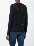 lace detail jumper
