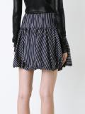 striped skirt