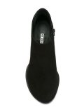 curved heel boots