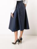 high-rise full skirt