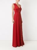 asymmetric gown