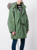 loose-fit parka coat