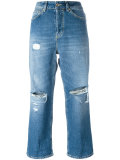 cropped jeans