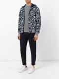 embroidered hooded sweatshirt