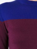colour block knit top