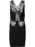 lace panel dress