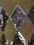 sequin embellished shortsleeved jumper 