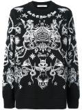 Tattoo print sweatshirt