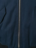 buttoned shoulders bomber jacket