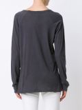 raw hem T-shirt