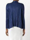 pleated cardigan 