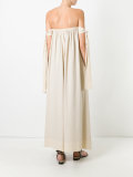 strapless shift dress
